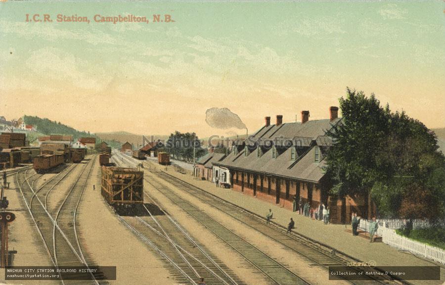 Intercolonial Railway Station, Campbellton, New Brunswick